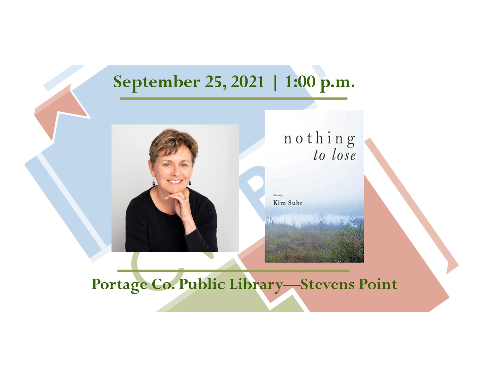 Author Kim Suhr and her short story collection, Nothing to Lose