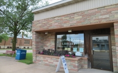 Outside view of the Almond Library